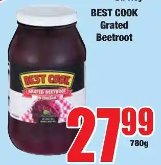 Boxer Superstores BEST COOK Grated Beetroot offer