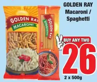 Boxer Superstores Golden Ray Macaroni / Spaghetti offer