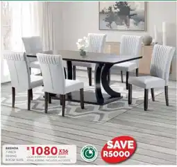 Beares Brenda 7-Piece Dining Room Suite offer