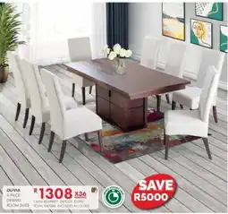 Beares Olivia dining room suite offer