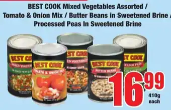 Boxer Superstores BEST COOK Mixed Vegetables Assorted offer