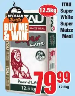 Boxer Superstores ITAU Super White Super Maize Meal offer