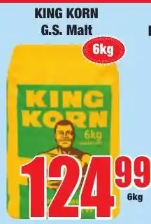 Boxer Superstores KING KORN G.S. Malt offer