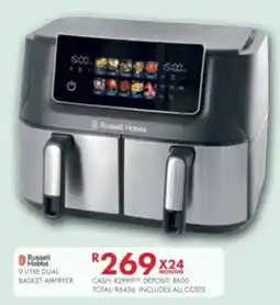 Beares Russell Hobbs Dual Basket Airfryer offer