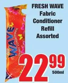 Boxer Superstores Fresh Wave Fabric Conditioner Refill Assorted offer