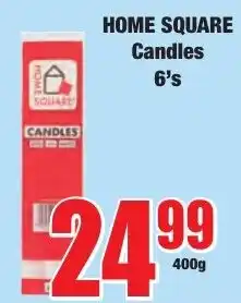 Boxer Superstores HOME SQUARE Candles offer