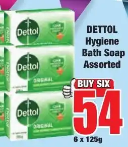 Boxer Superstores Dettol Hygiene Bath Soap Assorted offer