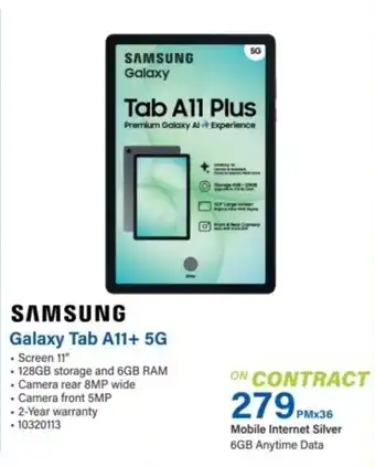 SAMSUNG Galaxy Tab A11+ 5G