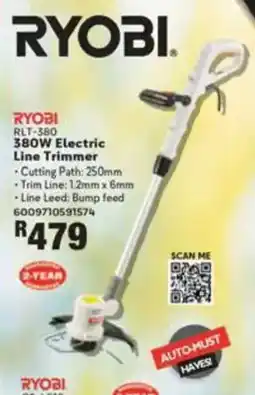 Build It Ryobi 380W Electric Line Trimmer offer