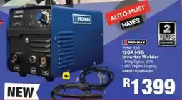 Build It Pro-max 120a mig inverter welder offer