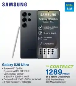 Incredible Connection SAMSUNG Galaxy S25 Ultra offer