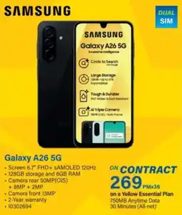 Incredible Connection SAMSUNG Galaxy A26 5G offer