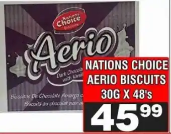 Advance Cash n Carry Nations Choice Aerio Biscuits offer