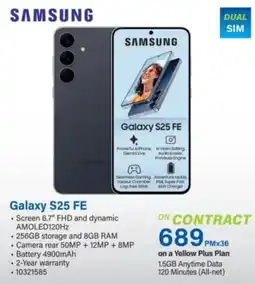 Incredible Connection SAMSUNG Galaxy S25 FE offer