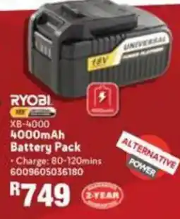 Build It RYOBI Battery Pack offer