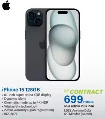 IPhone 15 128GB