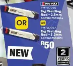 Build It Pro-max welding rod offer