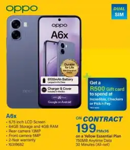 Incredible Connection OPPO A6x offer