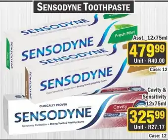 J&E Cash and Carry Sensodyne Toothpaste offer