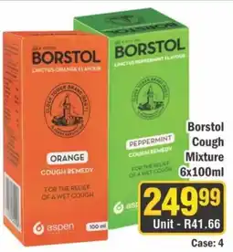 J&E Cash and Carry Borstol Cough Mixture offer