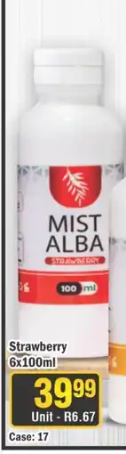 J&E Cash and Carry Mist Alba Strawberry offer