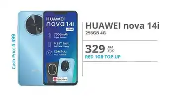 Cellucity HUAWEI nova 14i offer