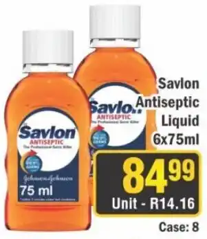 J&E Cash and Carry Savlon Antiseptic Liquid offer