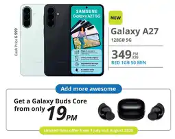 Cellucity Samsung Galaxy A27 offer