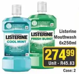 J&E Cash and Carry Listerine Mouthwash offer