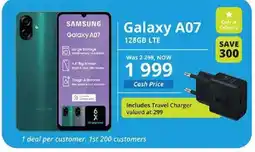 Cellucity Samsung Galaxy A07 offer