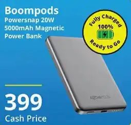 Cellucity Boompods Powersnap 20W 5000mAh Magnetic Power Bank offer
