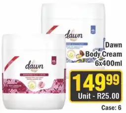 J&E Cash and Carry Dawn Body Cream offer