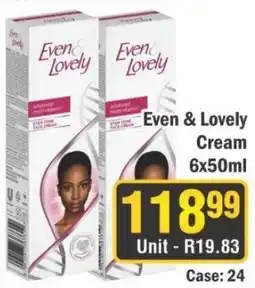 J&E Cash and Carry Even & Lovely Cream offer