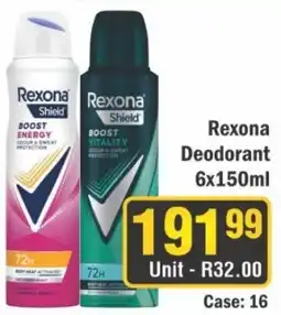J&E Cash and Carry Rexona Deodorant offer