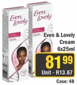 J&E Cash and Carry Even & Lovely Cream offer