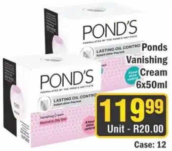 J&E Cash and Carry Pond's Vanishing Cream offer