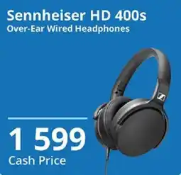 Cellucity Sennheiser HD 400s Over-Ear Wired Headphones offer