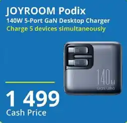Cellucity JOYROOM Podix 140W 5-Port GaN Desktop Charger offer