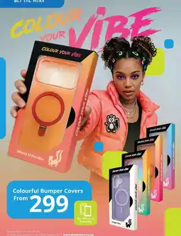 Cellucity Colour Your Vibe Colourful Bumper Covers offer