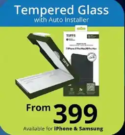 Cellucity Tempered Glass with Auto Installer offer