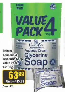J&E Cash and Carry Reitzer Aqueous & Glycerine Soap offer