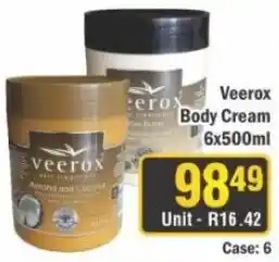 J&E Cash and Carry Veerox Body Cream offer