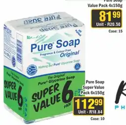 J&E Cash and Carry Pure Soap offer