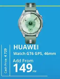 Cellucity Huawei Watch GT6 GPS, 46mm offer