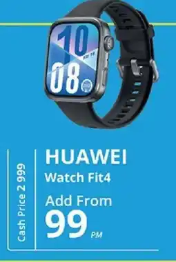 Cellucity Huawei Watch Fit4 offer