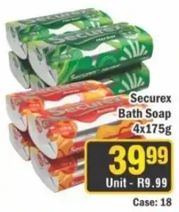 J&E Cash and Carry Securex Bath Soap offer