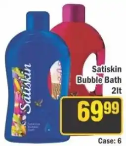 J&E Cash and Carry Satiskin Bubble Bath offer