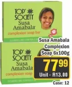 J&E Cash and Carry Top Society Susa Amabala complexion soap offer