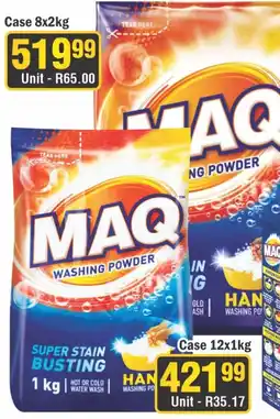 J&E Cash and Carry MAQ Washing Powder offer
