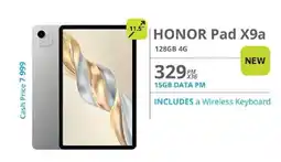 Cellucity Honor Pad X9a offer